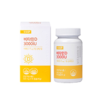 비타민D 3000IU(500mg 90캡슐)